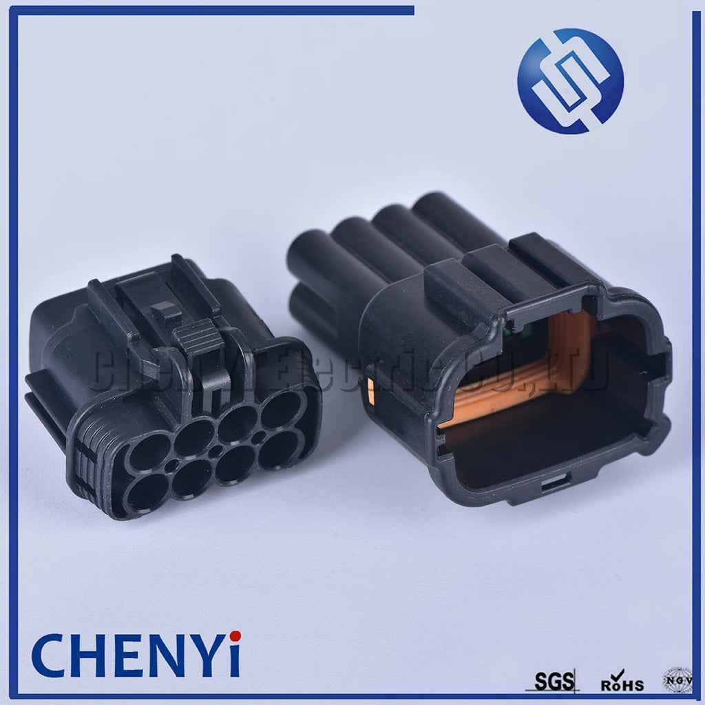 8 Pin 6185-1177 6188-0736 6918-1780 090RS Automotive waterproof Connector male or female Headlight Socket For Nissan