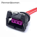 1 Set 3 Pin Speed Motor Crankshaft Camshaft Position Fuel Injector Electrical Connectors Wire Harness Plug 443906233 443906247