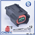 2 Pin Auto waterproof Connector fuel injector plug PU465-02127 06A973722 For Hyundai Kia Elantra Sonata ix35 K2 K3 K5 Forte