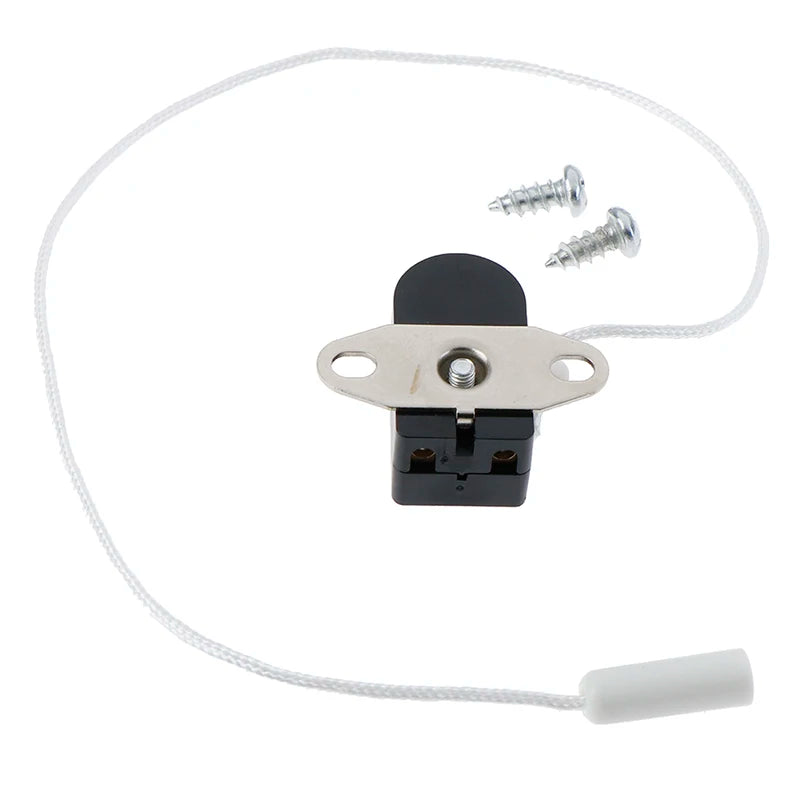 1pc Mini Pull Cord Switch Wall Lamp Pull Wire Switch Universal Pull Chain Cord For Ceiling Lamp Switch Replacement Tools