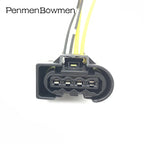 1 Set 4 Pin Car Kostal Housing Plug Female Electrical Cable Connectors Wire Harness Plug 1JBJ21 9441491 For BMW Benz 2E0905229
