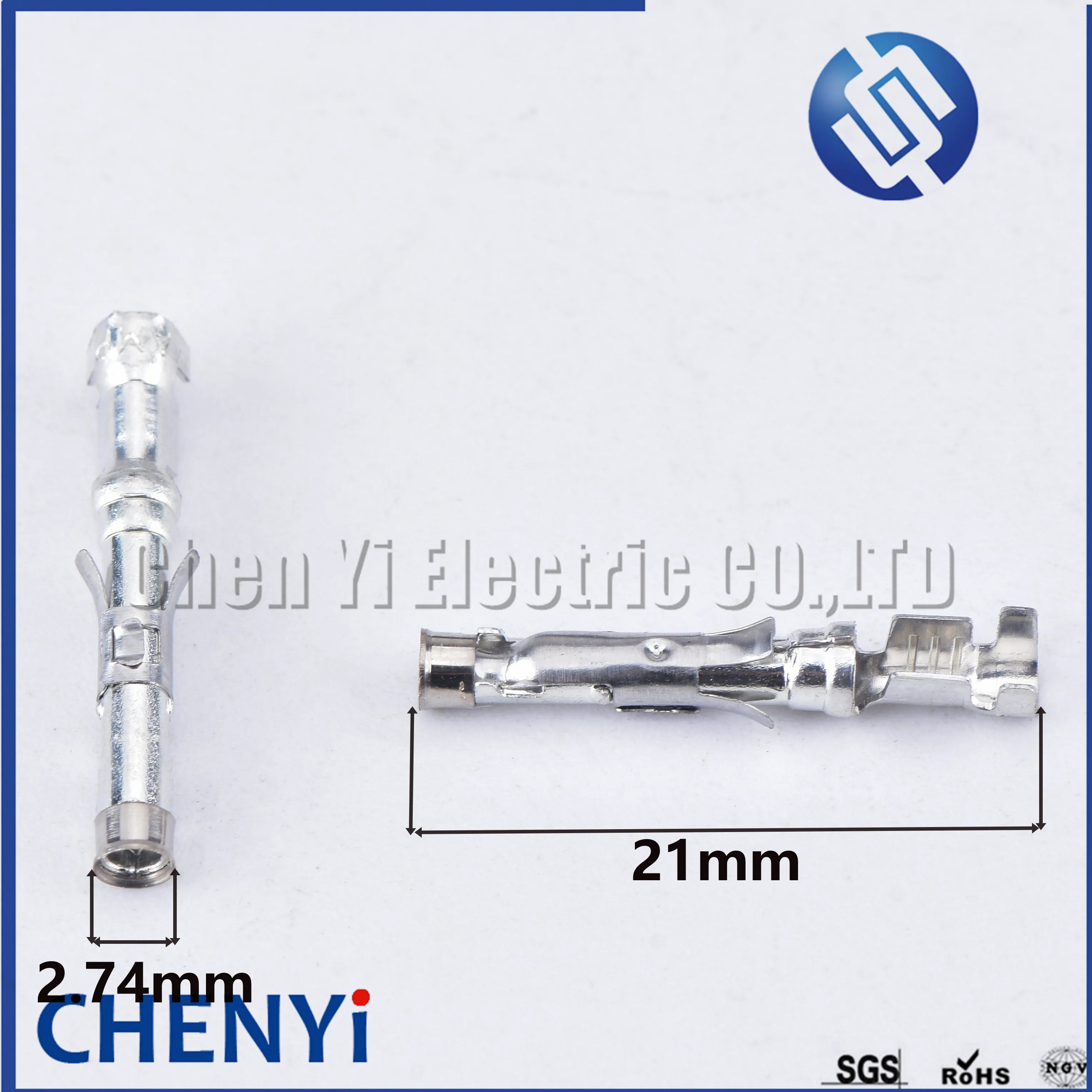 50 Pcs 1.5mm series car splices wire terminal crimp pin 1-66103-8 1-66101-9 for connector 206043-1 182649-1 66601-1 66602-1