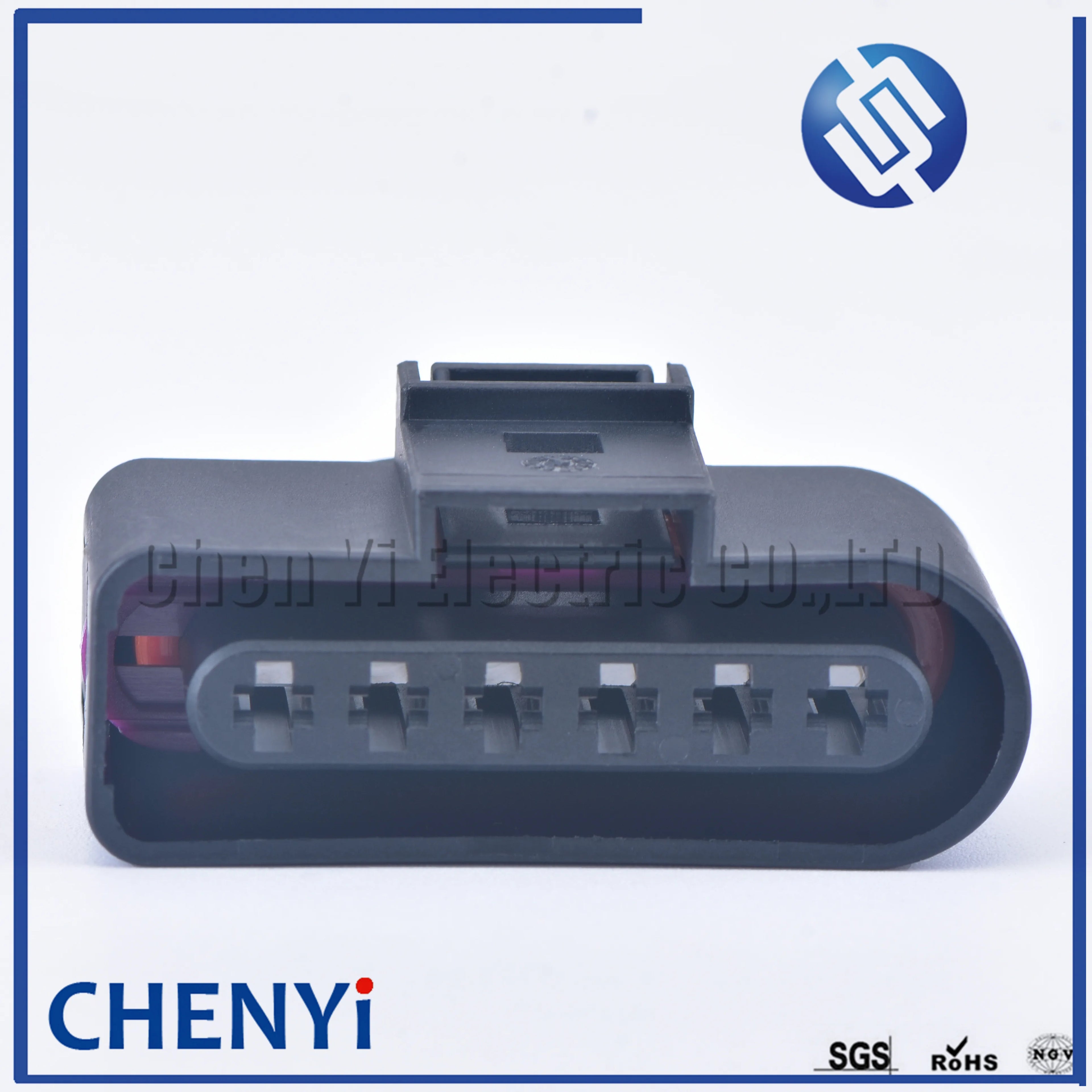 6 Pin 3.5mm female or male auto waterproof cable electrical pump connector ignition coil wire harness plug 1J0973726 1J0 973 726