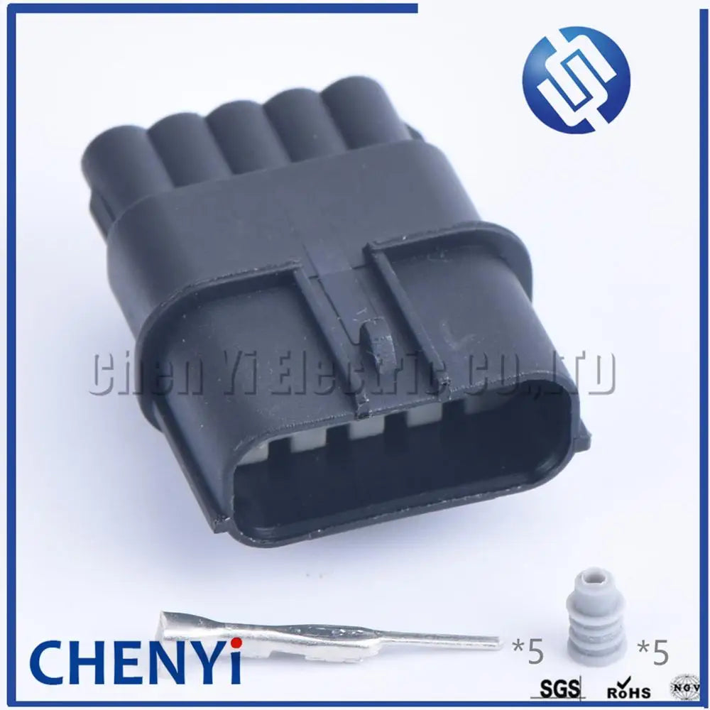5 Pin Auto Waterproof Connector Mass Air flow Sensor plug Intake Pressure Oxygen Sensor Plug 6189-1081 6189-6909 For Honda