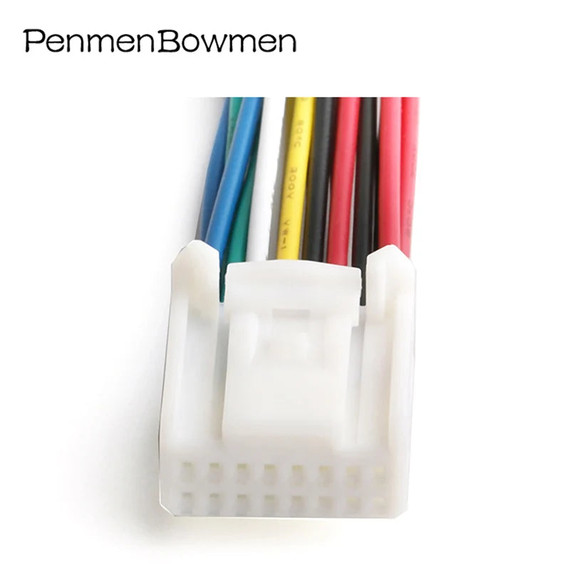 1 Set 12 Pin Auto Female Vehicle Central Control Socket Electrical Cable Connectors Wiring Harness 1318774-1 For Toyota