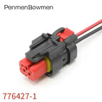 1 Set 2 3 4 6 8 12 Pin Auto Injector Excavator Fuel Electrical Cable Connectors Female Male Wire Harness Plug 776433-1 776429-1