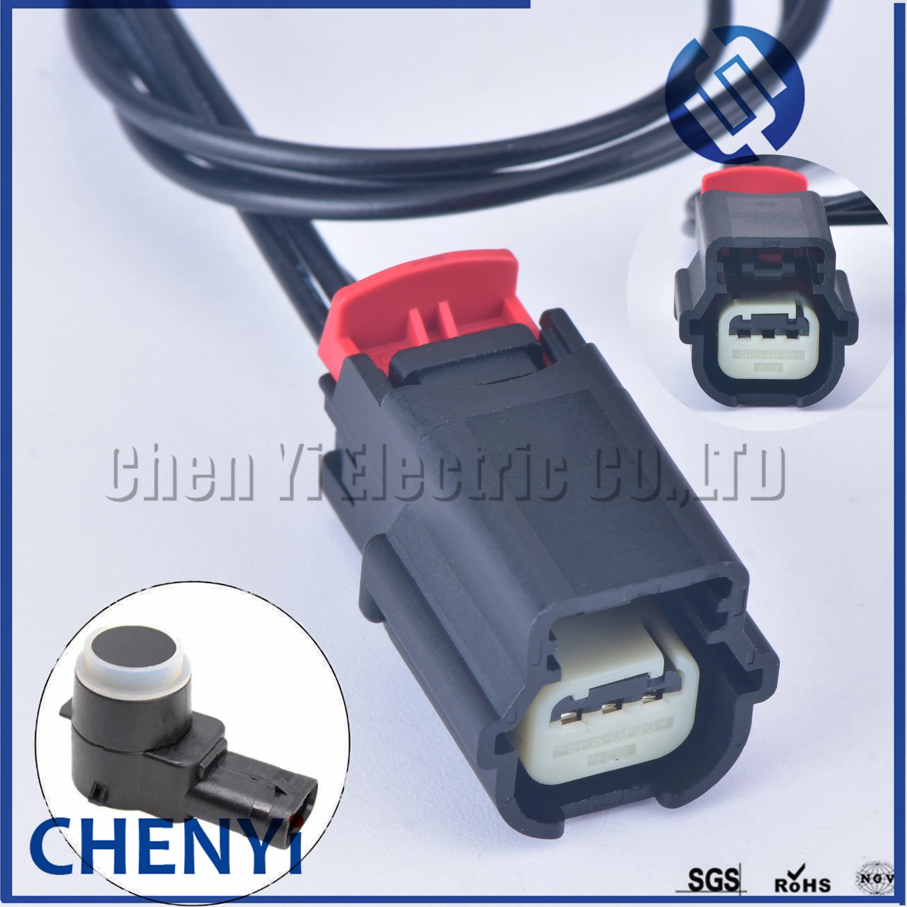 3 Pin Parking Sensor Connector Plug 31404-3110 For Mustang Expedition Lincoln GM Chevrolet PDC F-150 Taurus MKS MKT B-Max Edge