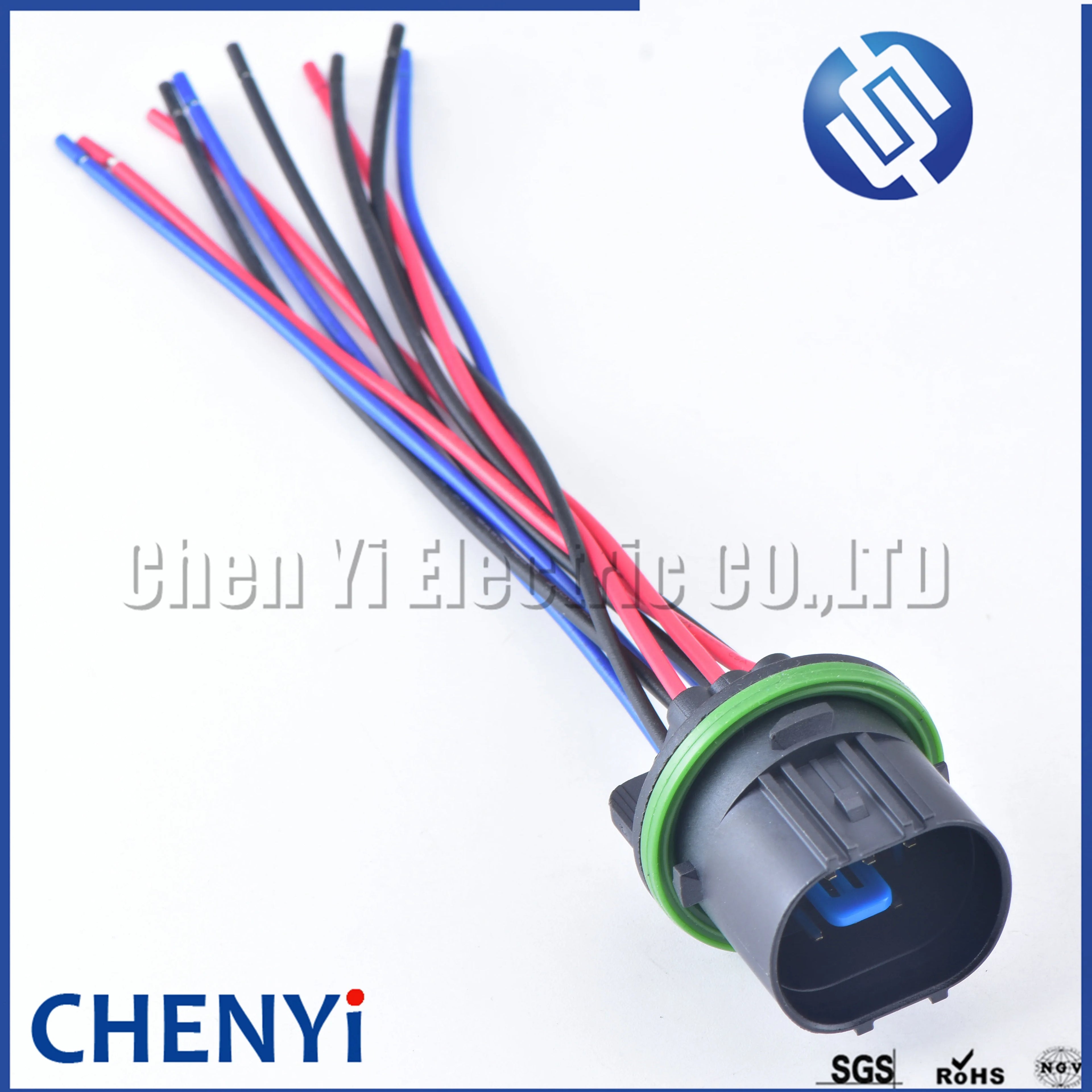 10 Pin auto headlight plug waterproof Headlamps socket HP406-10021 wiring harness connector For Hyundai IX25 Kia K2 K3 with wire