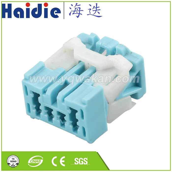 2sets 6pin  plastic housing plug auto wiring harness unsealed replacement connector  6098-1377