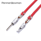 10 Pcs 1.5 mm Auto Crimp Terminal Wire Cold Crimp For License Plate Light Electrical Cable Terminals Connector 964261-2 969028-2