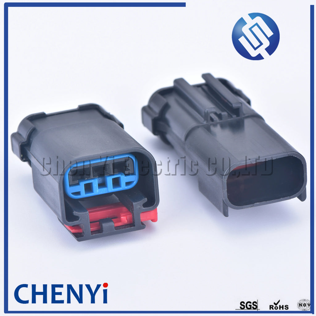 3 Pin 2.8mm 54200308 54200312 Oil pressure sensor plug Headlight Socket Waterproof Crankshaft Camshaft Position Sensor Connector