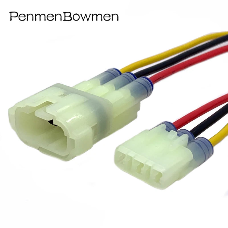 1 Set 2 3 4 6 Pin 2.2mm Auto Reversing Radar Electrical Cable Connectors Waterproof Female Male Wire Harness Plug 6187-2801