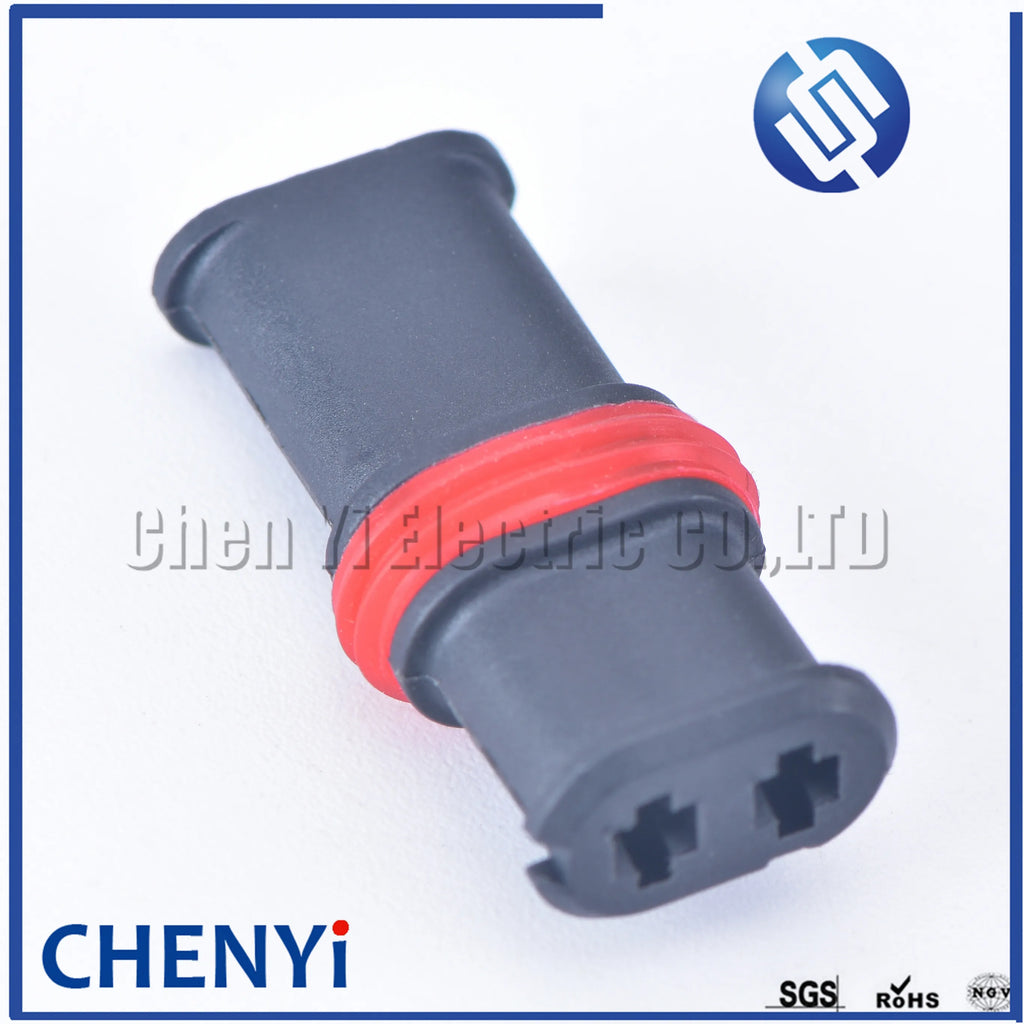1 set 2 Pin 1.5mm female Automotive waterproof connector electric wiring electrical cable Plug connector