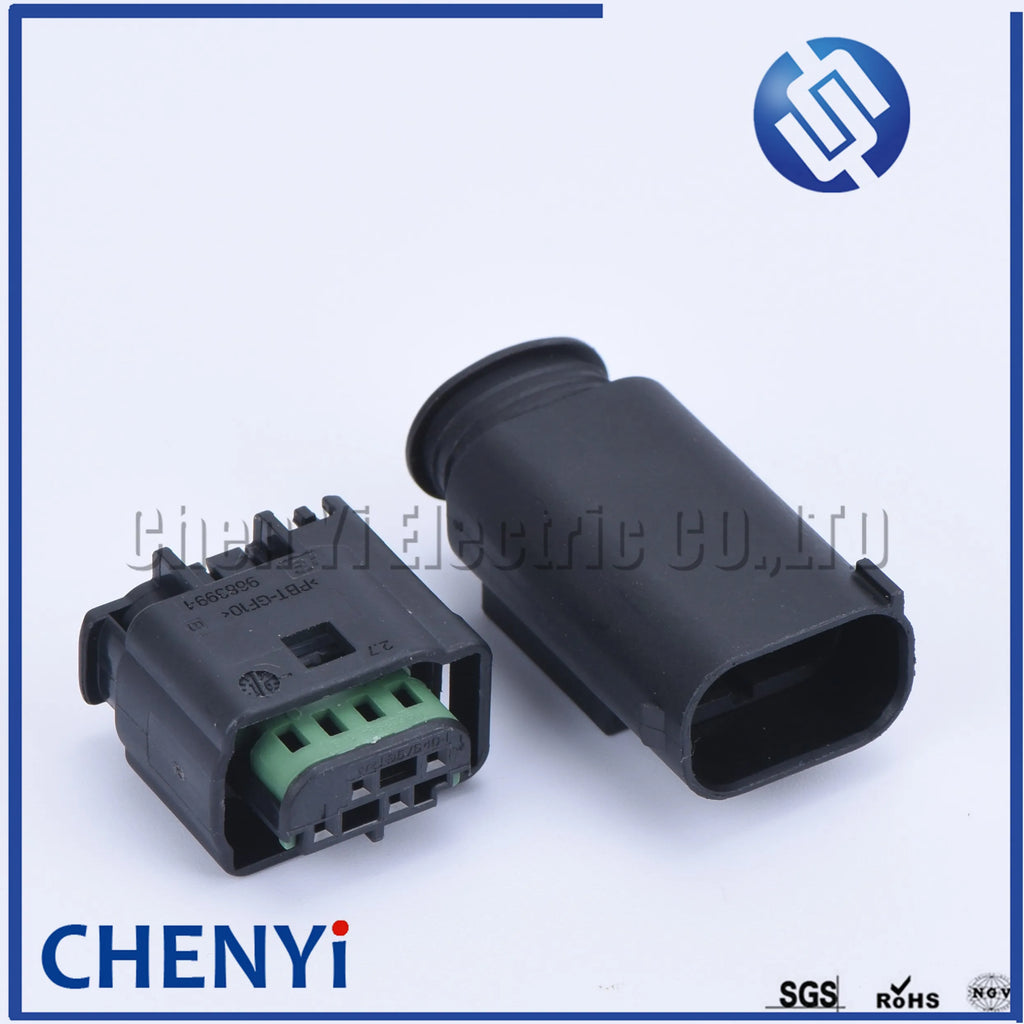 2 sets 4 Pin 1-967640-1 8E0 971 934 968399-1 LPG Converter Automotive Harness Connector Auto Socket rear-view camera plug