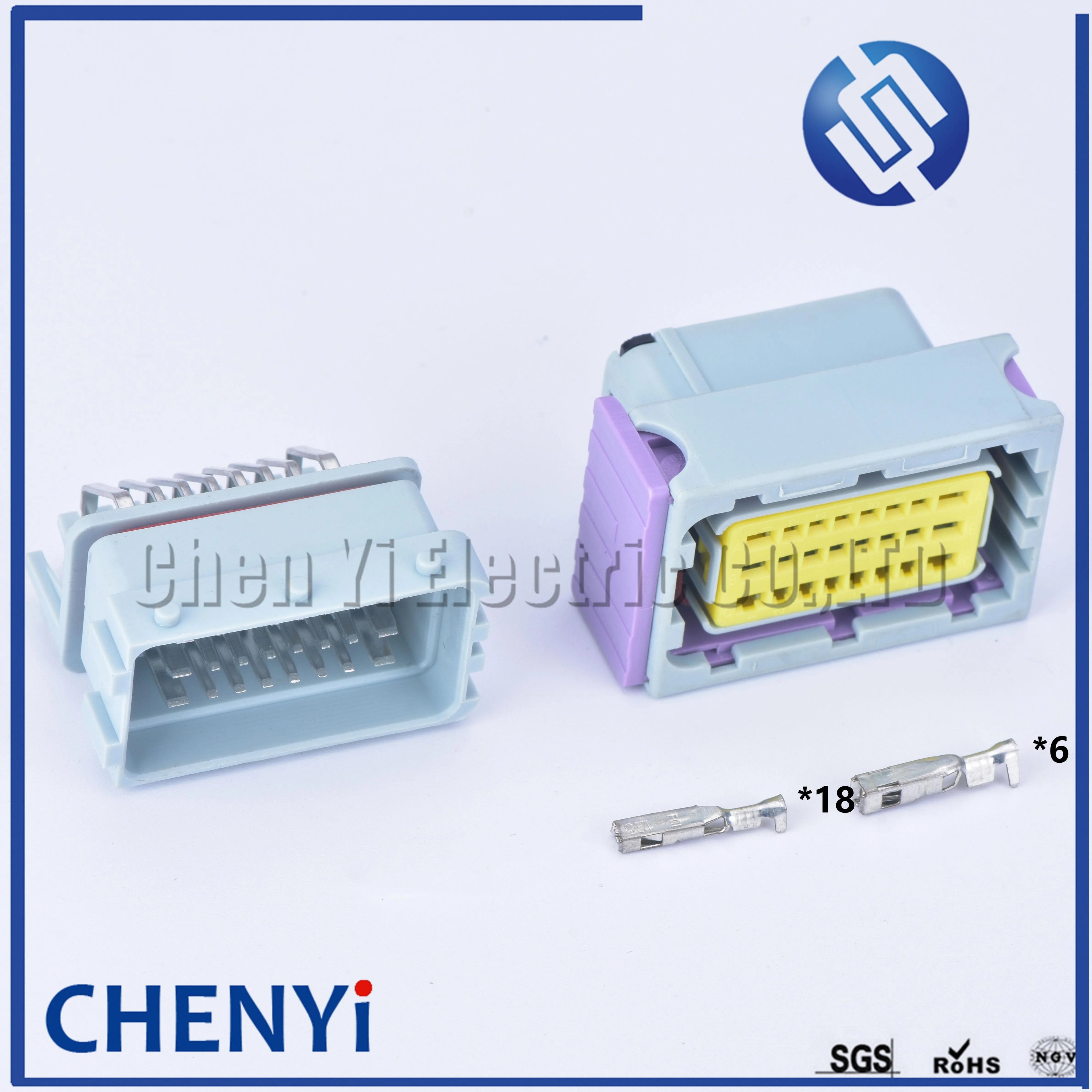 24 Pin ECU automotive plastic enclosure box case motor car LPG CNG conversion ECU controller with auto connectors 211PC249S0005