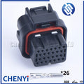 26 Pin 3-1437290-7 1473416-1 SUPERSEAL 3/4/5/6 slots electrical female or male Straight PCB wire to board connector ECU plug