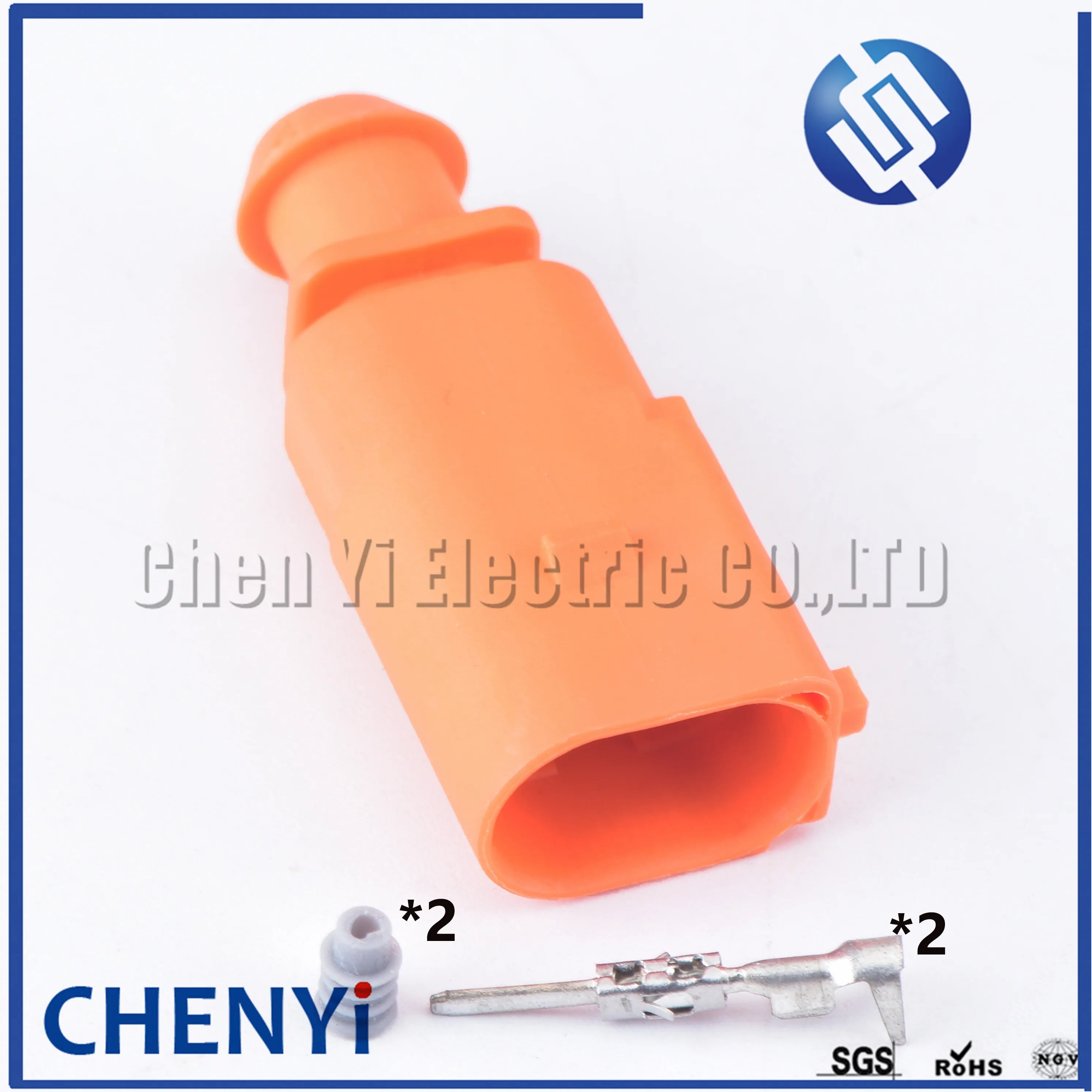 2 Pin 1.5 series Auto waterproof connector Keyless entry antenna module plug 1J0 973 702C 1J0973702C 1J0 973 702 C 1J0973802