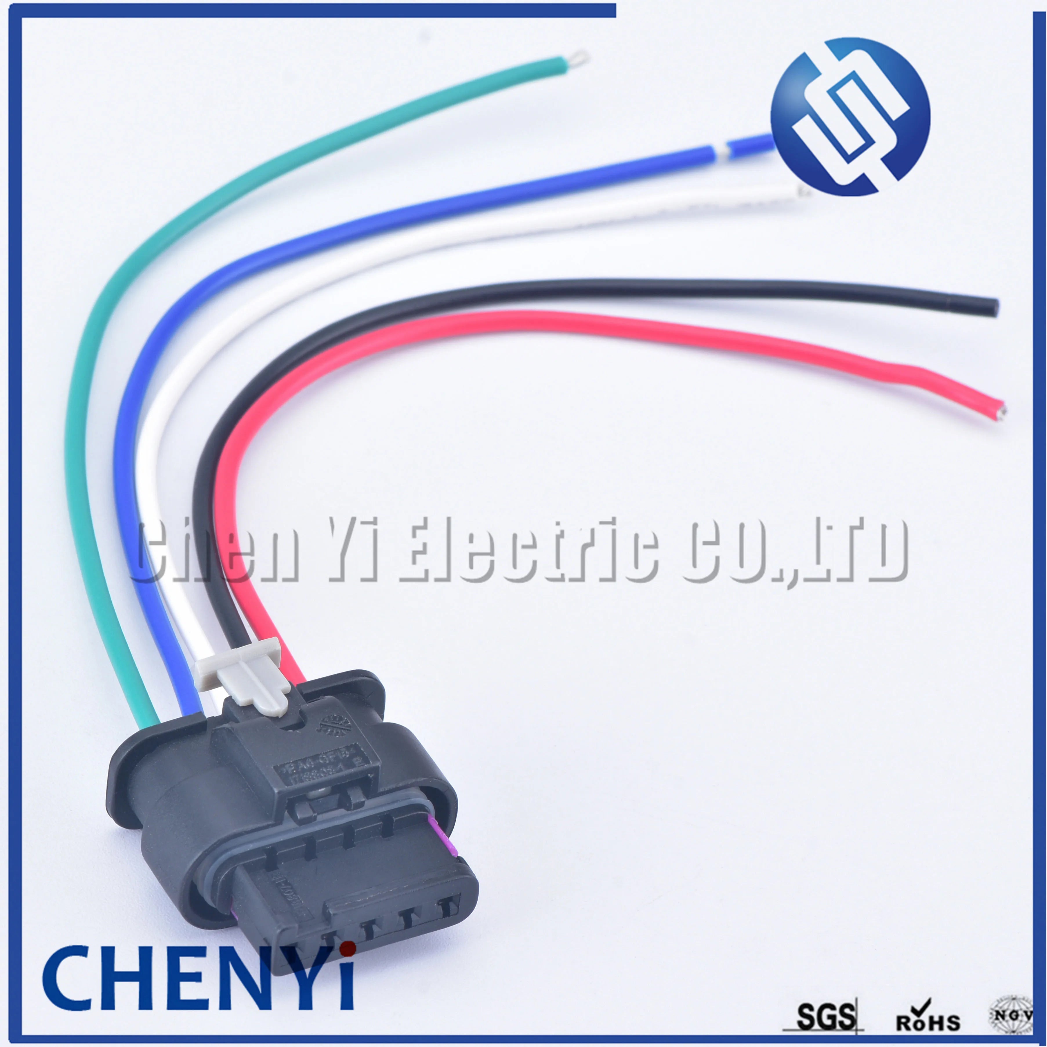 5 Pin 1-1718806-1 4F0973705 Auto Electric Connector Waterproof Mass Air Flow Meter Sensor MAF Harness plug 8K0973205