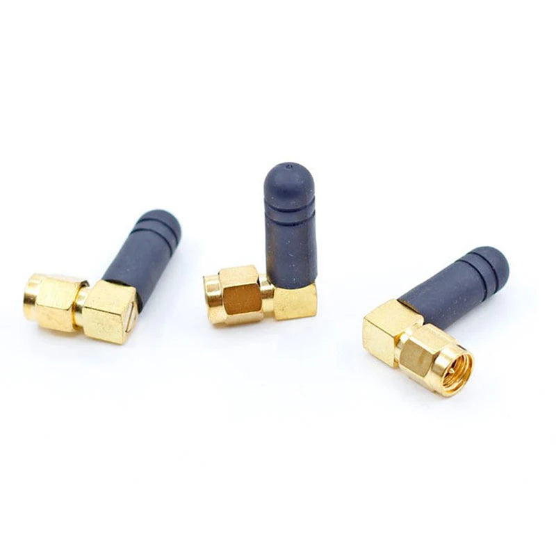 2PCS Mini Rubber 3dBi 2.4ghz WIFI Antenna SMA Male Router Bluetooth Antennas Wireless Module 2.4g Antena External Aerial