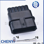 6 Pin auto waterproof connector Accelerator pedal plug crankshaft position sensor connectors 6188-0658 6189-1012 For Honda