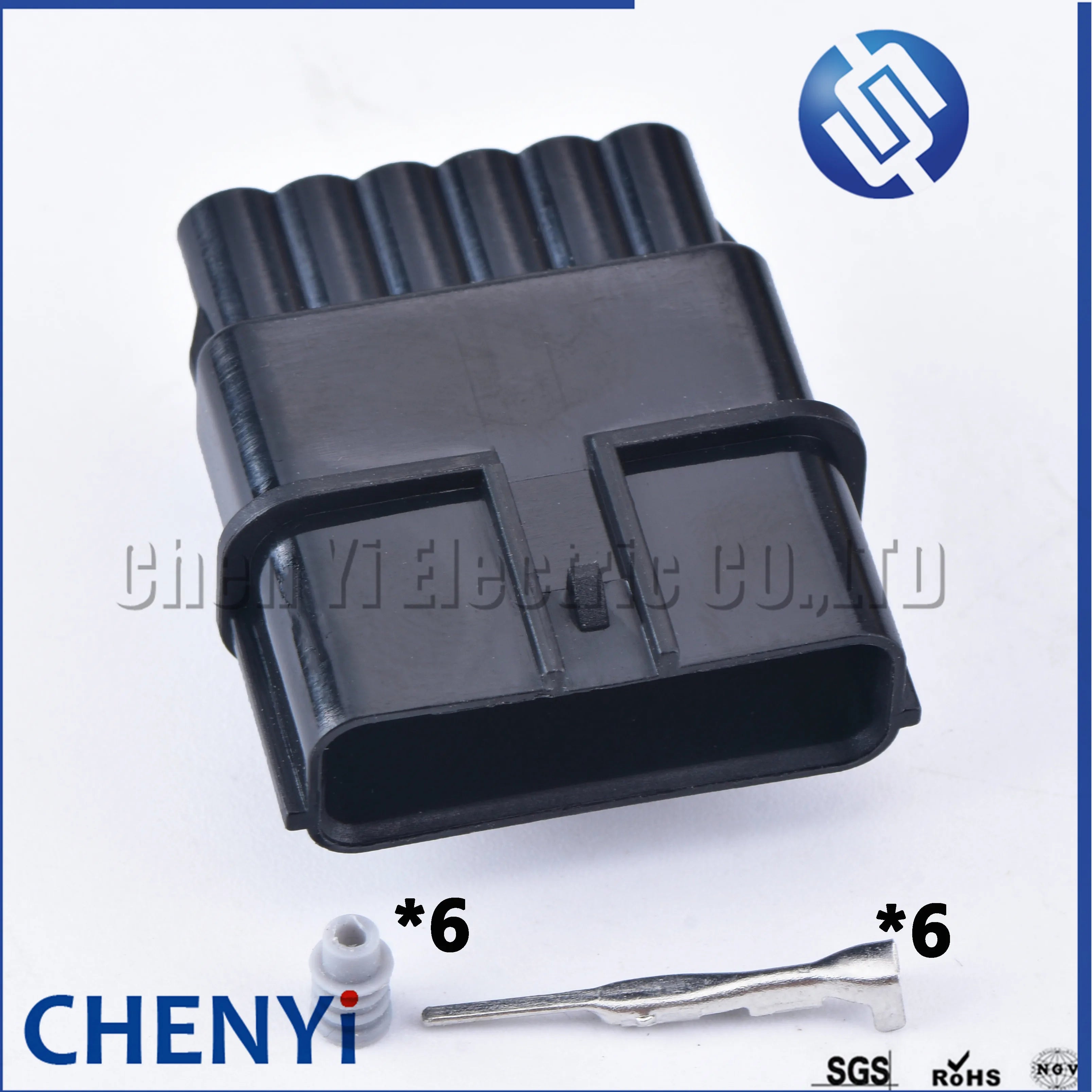 6 Pin auto waterproof connector Accelerator pedal plug crankshaft position sensor connectors 6188-0658 6189-1012 For Honda
