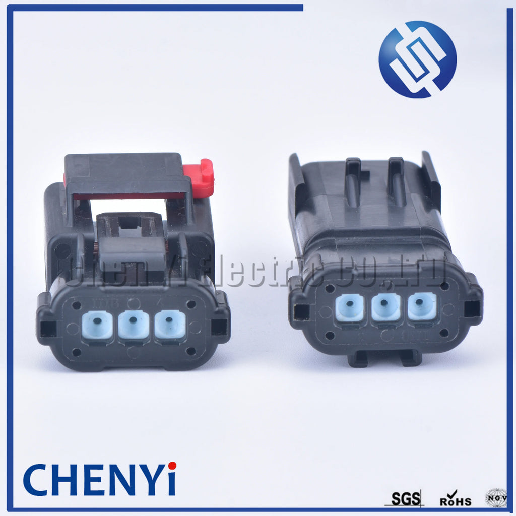 3 Pin 2.8mm 54200308 54200312 Oil pressure sensor plug Headlight Socket Waterproof Crankshaft Camshaft Position Sensor Connector