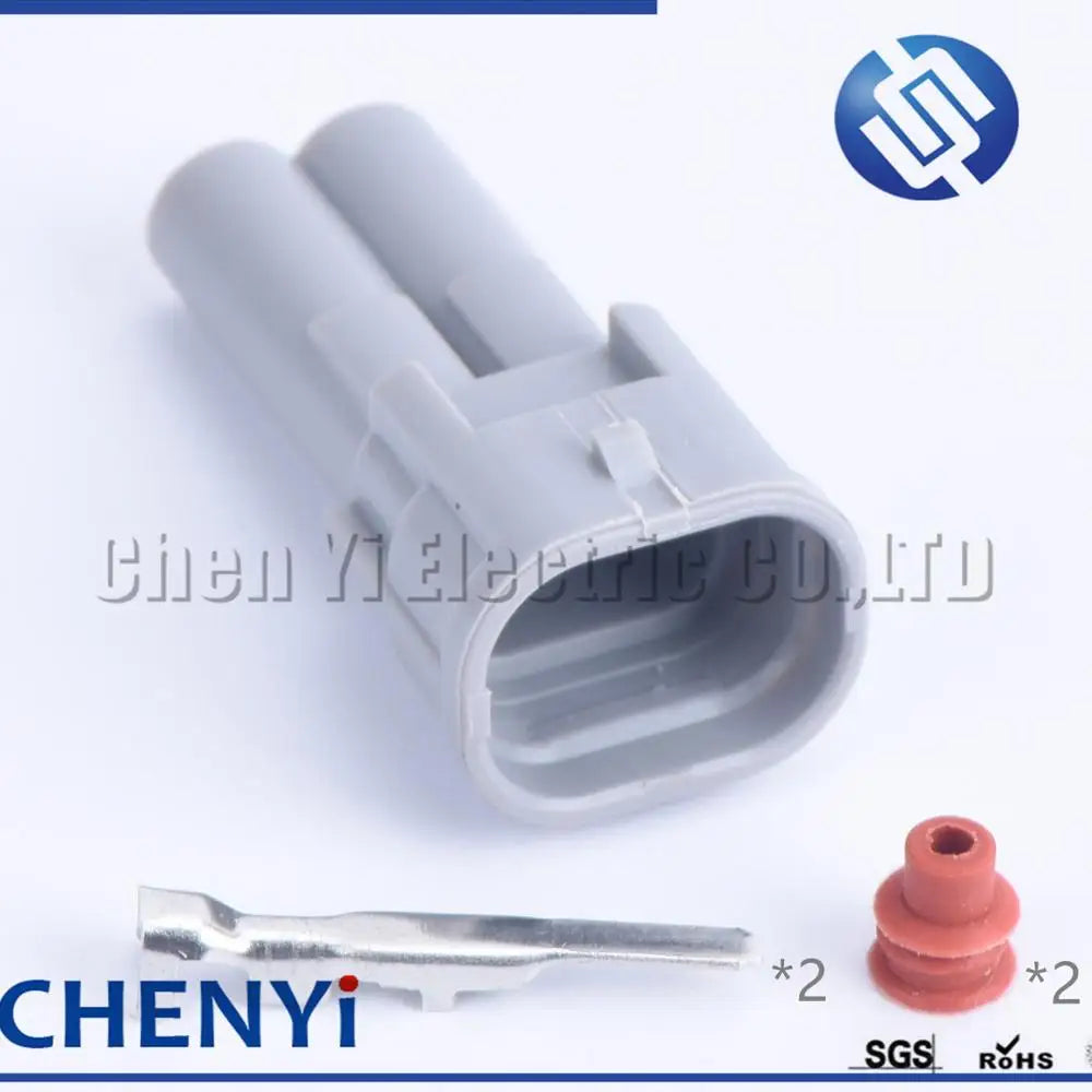 2 Pin 2.0 male or female Auto Waterproof connector Plug Car Fuel Injector connectors for Subaru Mazda WRX 6189-0035 6189-0039