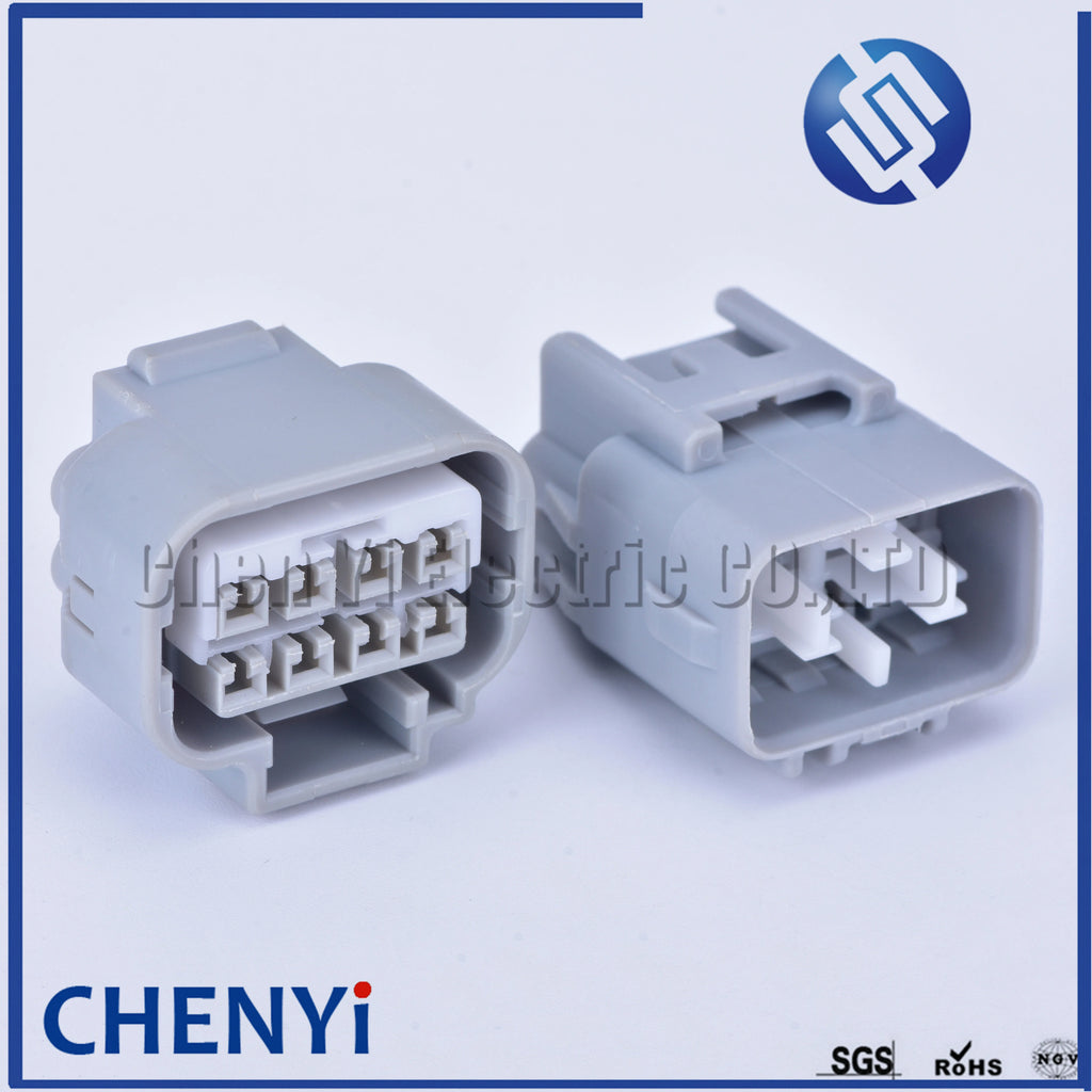8 Pin Waterproof Connector Car Headlight Cable Socket Light Lamp harness plug For Toyota 90980-10891 7282-1081-40 7283-1081-40