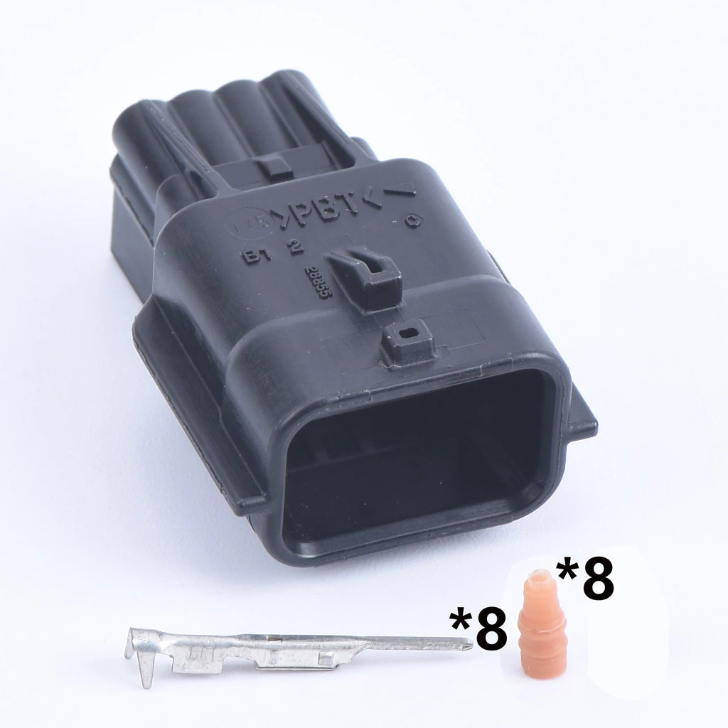 1 set 8 Pin car waterproof auto connector 0.6 female or male 7282-8855-30 7283-8855-30 for Nissan Toyota Honda