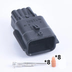 1 set 8 Pin car waterproof auto connector 0.6 female or male 7282-8855-30 7283-8855-30 for Nissan Toyota Honda