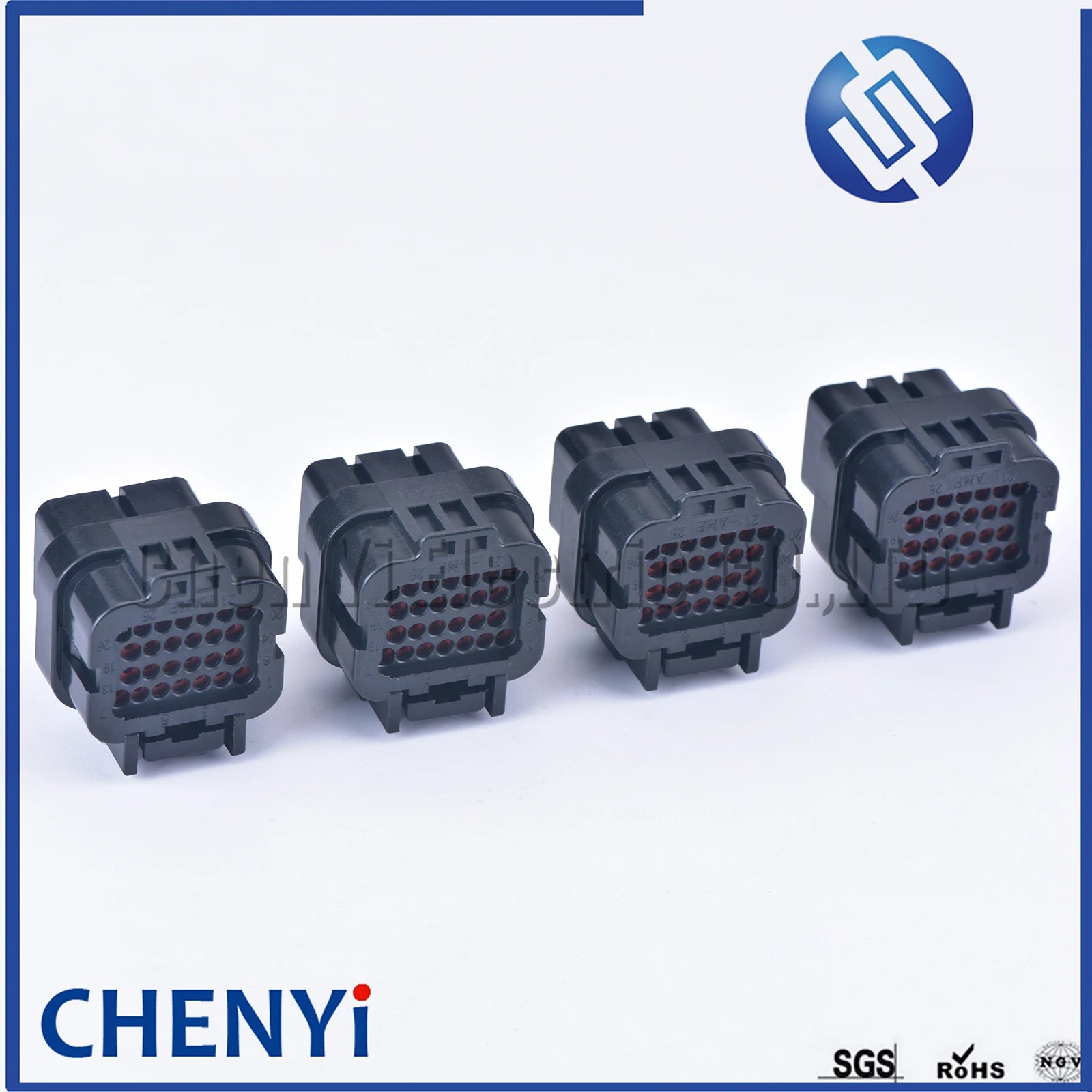 26 Pin 3-1437290-7 1473416-1 SUPERSEAL 3/4/5/6 slots electrical female or male Straight PCB wire to board connector ECU plug