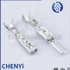 50 Pcs 2.8mm series pins H62 brass tinned Wiring copper terminals For Automotive connector DJ615A-2.8×0.8A 50290937 09441391