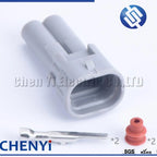 2 Pin 2.0 male or female Auto Waterproof connector Plug Car Fuel Injector connectors for Subaru Mazda WRX 6189-0035 6189-0039