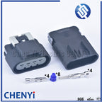 4 Pin male or female waterproof fuel electric pump auto connector 15326633 15326631 For Tahoe gas pump plug Buick GM