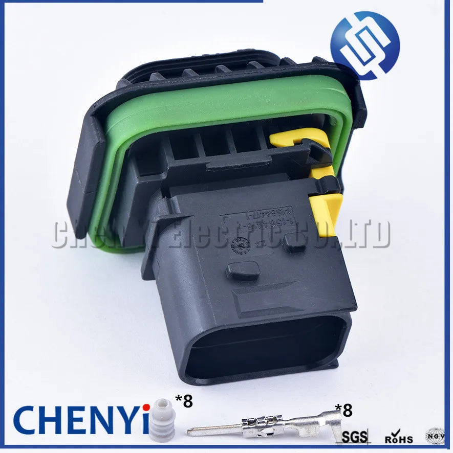 8 Pin 0-1418438-1 HDSCS Series electric plug auto waterproof plug wiring cable connector 1-1418479-1 1670364-1 1-1564512-1