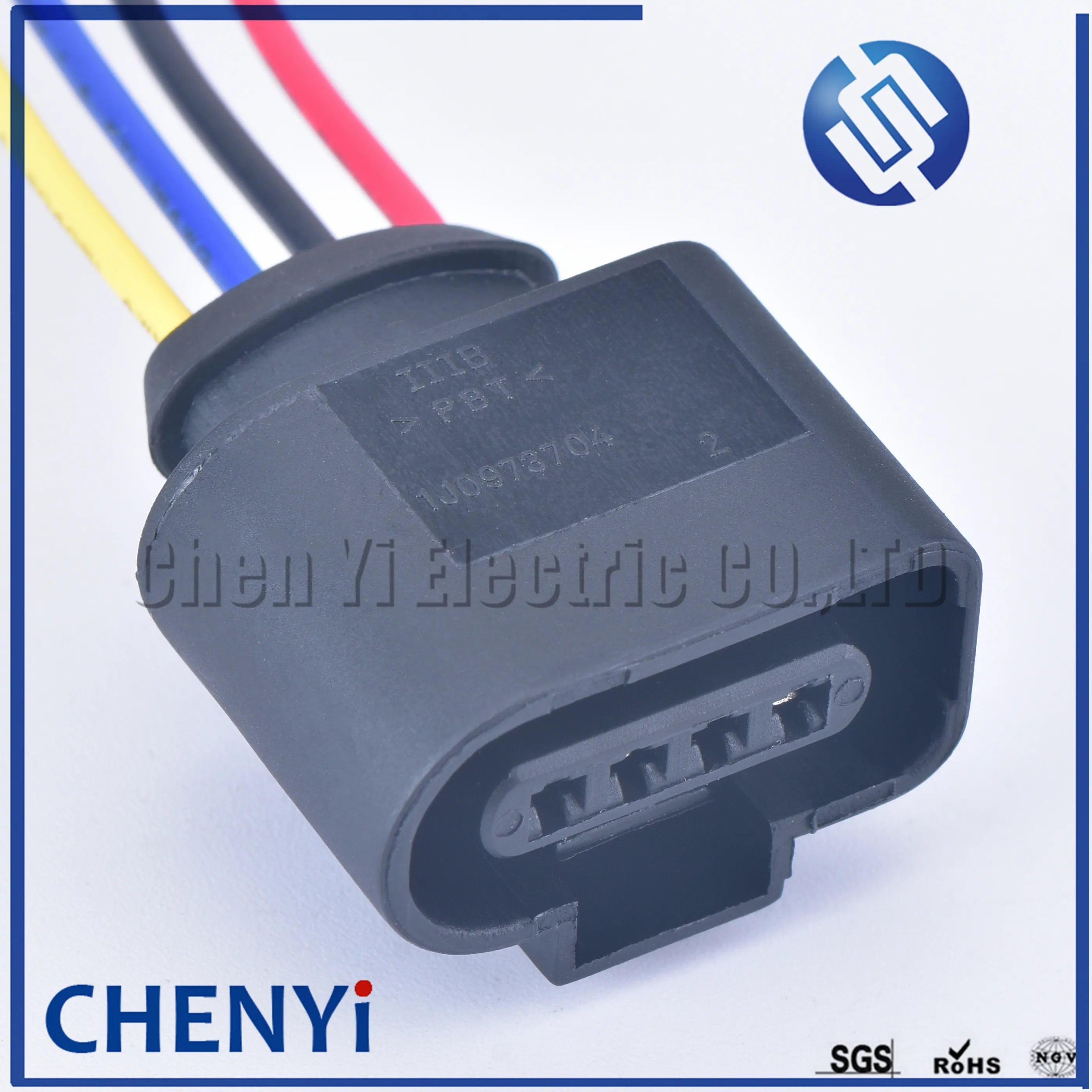 4 pin 1.5 series female automotive coil Extension adapter connector horn plug Air Inlet Pressure Sensor Plug 1J0973704 1J0973804