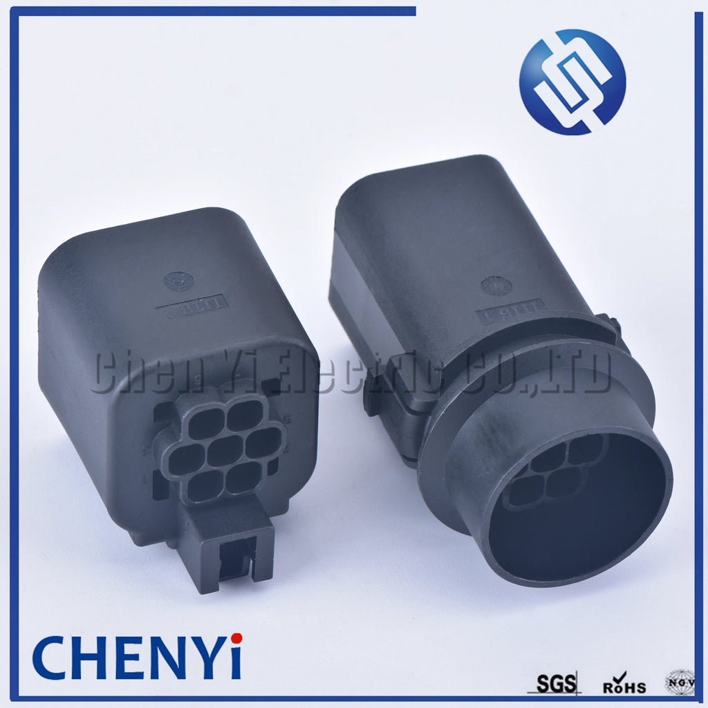 7 pin 3.5 mm WPT-596 3U2Z-14S411-YGA 7 way waterproof  Automotive plug male or female plastic wire cable connector
