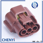 1 set 3 Pin 6098-0142 Automotive Ignition Coil Plug Female waterproof Connector TPS Throttle Position Sensor For Cars Nissan