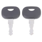 2PCS 14603 Keys For JCB Bomag Dynapac Terex Vibromax New Holland NH  For Ford Moxy Hamm For Volvo