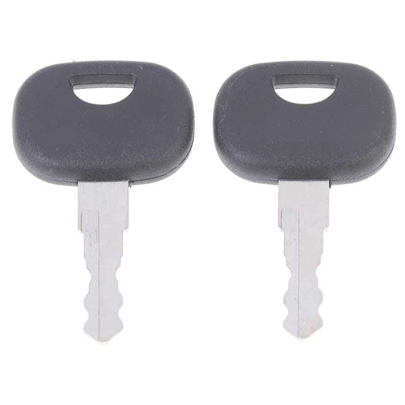 2PCS 14603 Keys For JCB Bomag Dynapac Terex Vibromax New Holland NH  For Ford Moxy Hamm For Volvo