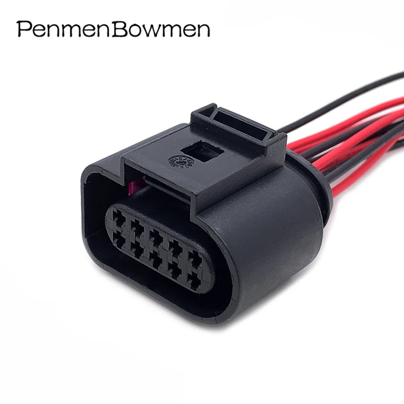 1 Set 2 3 4 5 6 8 10 14 Pin 1.5MM Auto Coil Horn Electrical Cable Connectors Female Wire Harness Plug 1J0973703