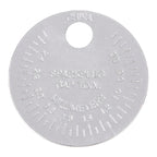 1pc Spark Plug Gap Gauge Tool Measurement Coin-Type 0.6-2.4mm Range Spark Plug Gage Gap Tool Feeler