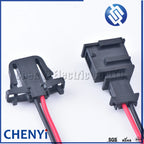 2 Pin License Light Socket Door Light Connector Trunk lights Horn Sensor Plug 3B0972712 1J0971972 with wires 1J0 971 972