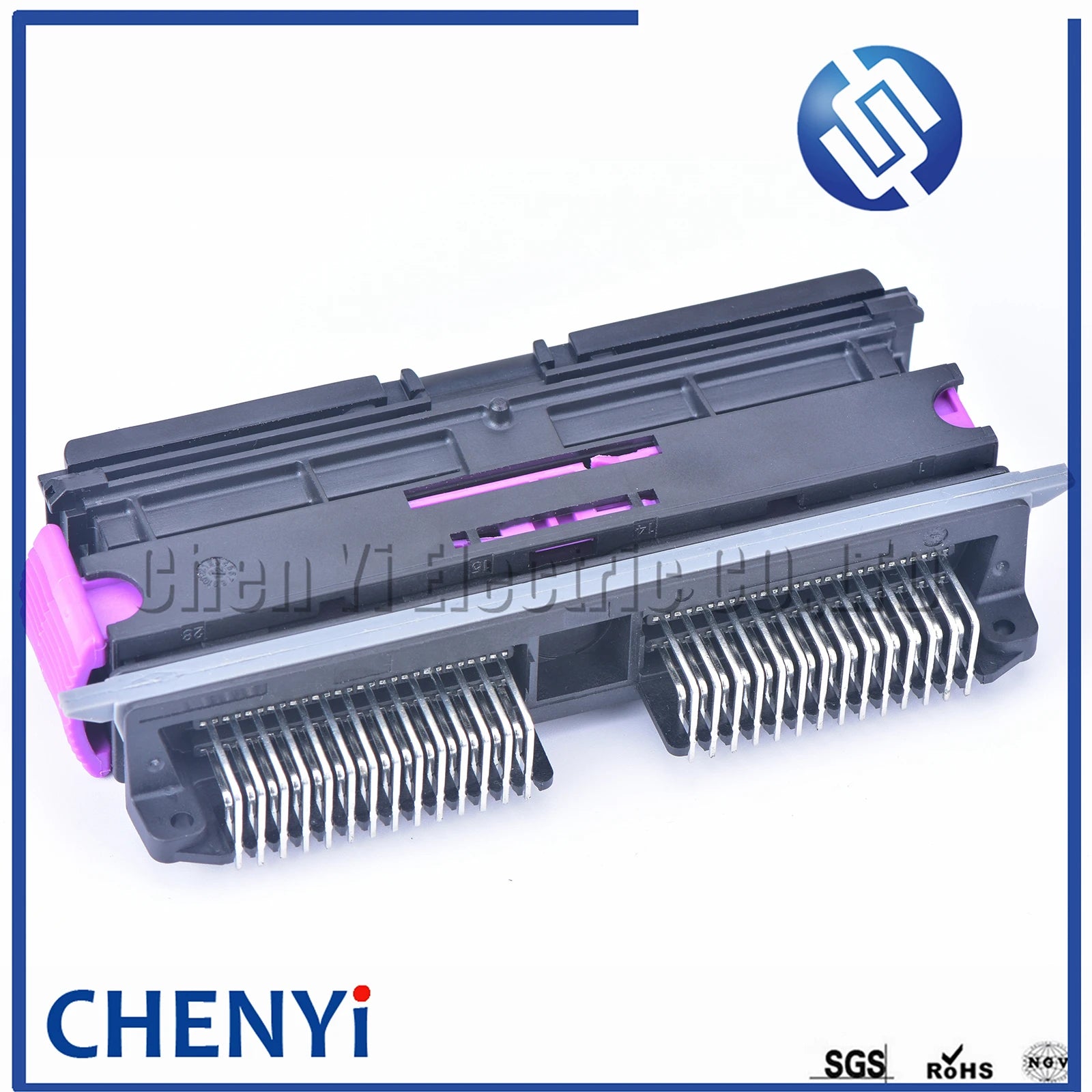 56 Pin automotive aluminum ecu enclosure box with matching male and female connector with Pin or Box 211PC562S0008