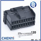 20 Pin Auto Glass Lifter Wiring Connector AC Assembly Car Electric Window Regulator Wire harness plug Socket 174047-2