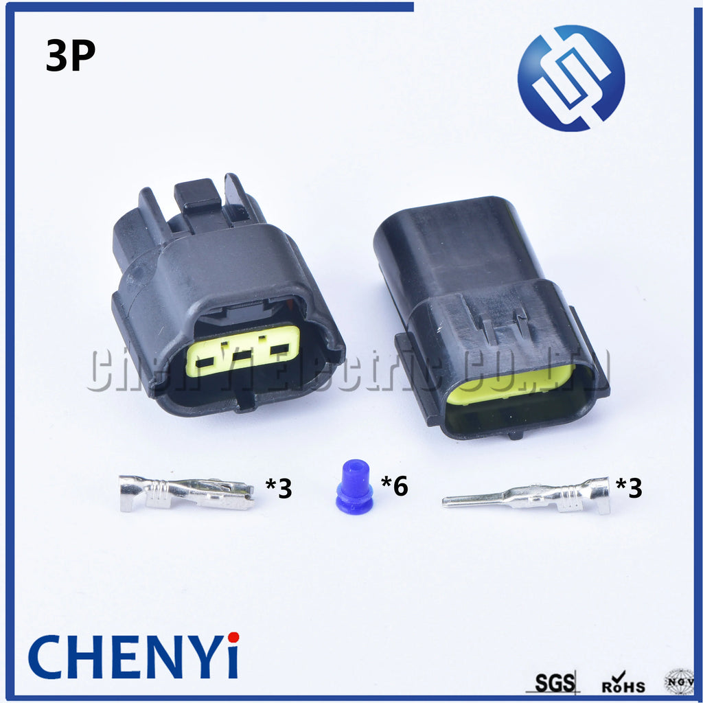 1/2/3/4/6/8/10/12/16 Pin Waterproof Connector Electrical Plug Car Auto Sealed Truck Harness Socket 174879-2 174877-2