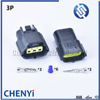 1/2/3/4/6/8/10/12/16 Pin Waterproof Connector Electrical Plug Car Auto Sealed Truck Harness Socket 174879-2 174877-2