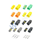 2 Pin Lear Sealed Wire Connector 18286.000.002 Automotive Adaptor Sensor Plug for Vehicle Electronics