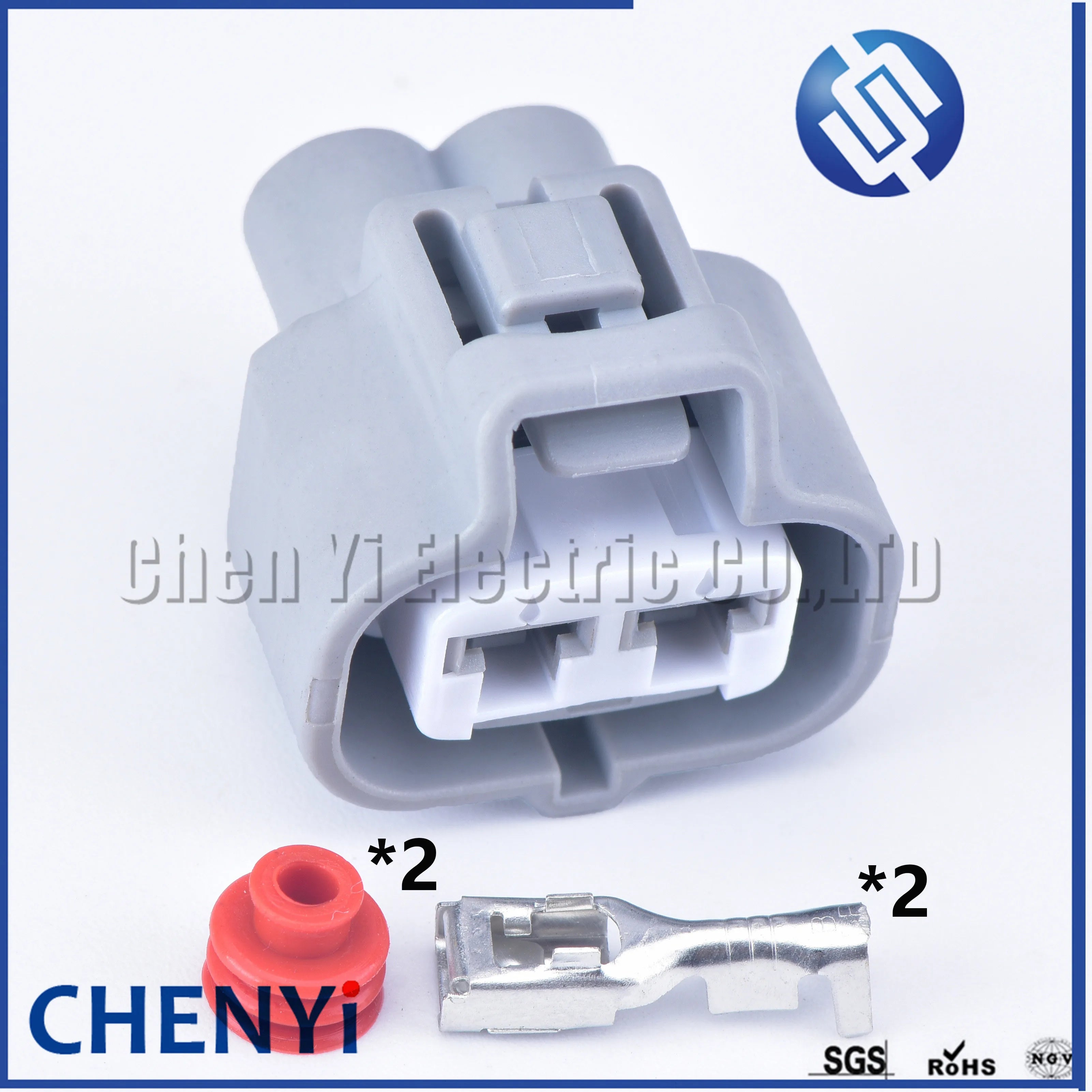 2 Pin 4.8mm series Hydraulic Motor Plug Automotive Female HID Cable Connector For Toyota Lexus 90980-11410 6189-0425 6188-0259