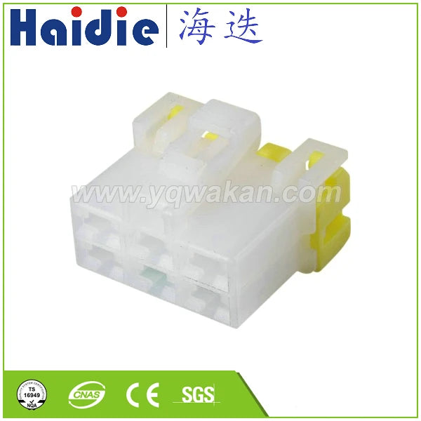 6pin plastic housing male female electrical wiring cable connector  7123-6060  6101-5061